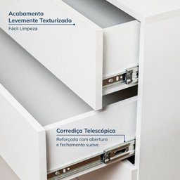 Guarda-Roupa Modulado de Canto 5 Peças 9 Portas com 4 Portas Reflecta Jade Cabecasa Madeiramadeira - 9