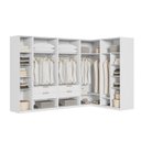 Ver imagem 5 de Guarda-Roupa Planejado de Canto 5 Peças 9 Portas Jade CabeCasa MadeiraOriginals Branco/Fosco/Avelã