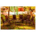 Ver imagem 2 de Kit 6 Cadeiras e Mesa Vênus Churrasco Trama