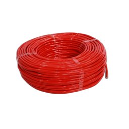 Fio Cabo Flexível 6 Mm 100 Metros Vermelho - 4