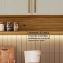 Ver imagem 5 de Armário Aéreo de Cozinha 2 Portas com Prateleira 80cm 100% MDF Estônia Espresso Móveis 