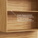 Ver imagem 6 de Armário Aéreo de Cozinha 2 Portas com Prateleira 80cm 100% MDF Estônia Espresso Móveis 