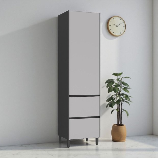 Paneleiro/Dispenseiro 2 Portas 1 Gaveta Altura 230cm 100% MDF