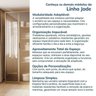 Guarda-roupa Modulado de Canto 5 Peças 9 Portas Jade CabeCasa MadeiraMadeira - 16