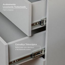 Guarda-Roupa Modulado de Canto 5 Peças 9 Portas com 4 Portas Reflecta Jade Cabecasa Madeiramadeira - 10