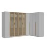 Guarda-roupa Modulado de Canto 5 Peças 9 Portas Jade CabeCasa MadeiraMadeira - 18