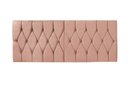 Ver imagem 2 de Cabeceira Painel Dubai Deluxe Estofada Queen Size Rosé - 1,60 metros
