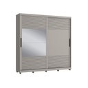 Ver imagem 2 de Guarda-Roupa com Espelho 2 Portas de Correr e 3 Gavetas Malthus
