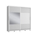 Ver imagem 2 de Guarda-Roupa com Espelho 2 Portas de Correr e 3 Gavetas Malthus