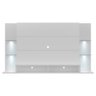 Painel TV 60" com 4 Leds Vegas Multimóveis V3396 Branco - 7