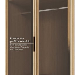 Guarda-Roupa Modulado de Canto 10 Peças 18 Portas com 4 Portas Reflecta Jade Cabecasa Madeiramadeira - 6