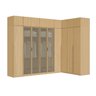 Guarda-roupa Modulado de Canto 10 Peças 18 Portas Jade CabeCasa MadeiraMadeira - 19