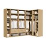 Guarda-roupa Modulado de Canto 10 Peças 18 Portas Jade CabeCasa MadeiraMadeira - 5