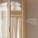Ver imagem 7 de Guarda-Roupa Planejado de Canto 10 Peças 18 Portas Jade CabeCasa MadeiraOriginals Amarelo/Avelã