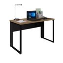 Ver imagem 7 de Escrivaninha Mesa Escritório Diretor em L 120cm Espresso Móveis Calvi e Preto Marrom