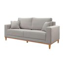 Ver imagem 1 de Sofá Texas 2m Linho Cor Linho Cinza