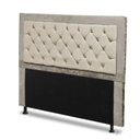 Ver imagem 3 de Cabeceira para Cama de Casal 140 cm Berlin Bege