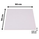 Ver imagem 3 de Tampo Quadrado 90 Cm (largura) P25 Pandin Mdp 2,50 Cm (altura) Cor Branco