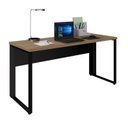 Ver imagem 7 de Escrivaninha Mesa Escritório Diretor em L 150cm Espresso Móveis Calvi e Preto Marrom