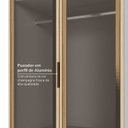 Ver imagem 6 de Guarda-Roupa Planejado de Canto 10 Peças 18 Portas Jade CabeCasa MadeiraOriginals Cinza/Urbano/Avelã
