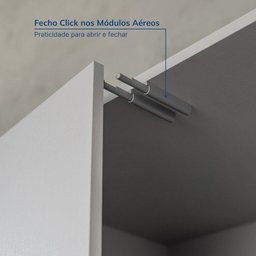 Guarda-Roupa Modulado de Canto 10 Peças 18 Portas com 4 Portas Reflecta Jade Cabecasa Madeiramadeira - 10