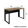 Escrivaninha Mesa Escritório Diretor em L 120x150cm Espresso Móveis - 9