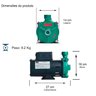 Bomba Monoestágio B-12 1/4 Cv Rotor 94mm Monofásico Motor Weg Ip21 127/220-254v - 2