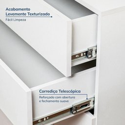 Guarda-Roupa Modulado de Canto 8 Peças 10 Portas com 2 Portas Reflecta Jade Cabecasa Madeiramadeira - 9