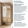 Guarda-roupa Modulado de Canto 8 Peças 10 Portas Jade CabeCasa MadeiraMadeira - 15