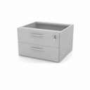 Ver imagem 1 de Gaveteiro Suspenso - Cor CINZA - GEBBWORK - 42998