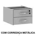 Ver imagem 2 de Gaveteiro Suspenso - Cor Cinza - Gebbwork - 42998