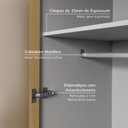 Ver mais imagens de Guarda-Roupa Planejado de Canto 8 Peças 10 Portas Jade CabeCasa MadeiraOriginals Cinza/Urbano/Avelã
