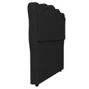 Ver imagem 7 de Cabeceira Casal King Cama Box 195cm Oregon I02 Linho Preto - Mpozenato