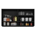 Ver imagem 5 de Armário de Cozinha Aéreo 105cm 2 Portas e Nichos Veneza Multimóveis Mp2259