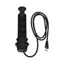 Ver imagem 1 de Torre de Tomadas Multiplug com 3 Tomadas Preto