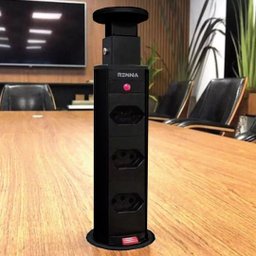 Torre de Tomadas Multiplug com 3 Tomadas Preto - 3
