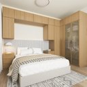 Ver imagem 1 de Guarda-roupa Modulado de Canto 12 Peças 16 Portas Jade CabeCasa MadeiraOriginals