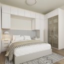 Ver imagem 1 de Guarda-Roupa Planejado de Canto 12 Peças 16 Portas Jade CabeCasa MadeiraOriginals Branco/Fosco/Avelã