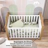 Quarto de Bebê com Berço Americano e Cômoda 1 Porta Nina Espresso Móveis - 10