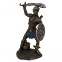 Ver imagem 1 de Estatueta Sala Quarto Geek Orixa Ogum Umbanda Resina 23,5x13