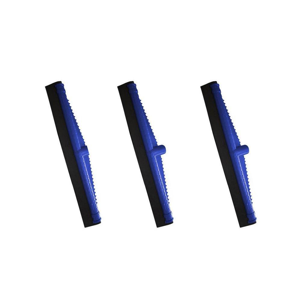 Rodo Duplo De Plástico Para Piso De 30Cm Sem Cabo Kit 3 - 1