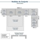 Ver imagem 2 de Guarda-Roupa Planejado de Canto 12 Peças 16 Portas Jade CabeCasa MadeiraOriginals Cinza/Urbano/Avelã