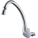 Ver imagem 1 de Torneira de Cozinha Herc Abs Cromada Bica Móvel Parede:cromada/brilhante