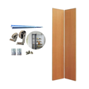 Ver imagem 1 de Kit Porta Camarão 0,80x2,10m Fresno Nobre + Kit Basic Camarão Polido