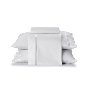 Jogo de Cama Casal Döhler Atlântis 180 Fios Algodão 4 Peças Jogo de Cama Casal Döhler Atlântis 180 F