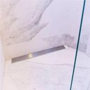 Ver imagem 2 de Ralo Invisivel Linear 30cm Inox Canto Anti Odor Anti Insetos Tampa Banheiro
