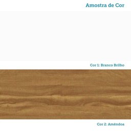 Quarto de Bebê Completo Berço Minicama Guarda-Roupa 4 Portas e Cômoda 100% MDF Nina Espresso Móveis Branco/Brilho/Amêndoa - 15 Quarto de Bebê Completo Berço Minicama Guarda-Roupa 4 Portas e Cômoda 100% MDF Nina Espresso Móveis Branco/Brilho/Amêndoa - 15