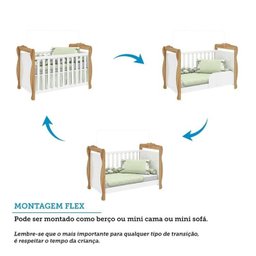 Quarto de Bebê Completo Berço Minicama Guarda-Roupa 4 Portas e Cômoda 100% MDF Nina Espresso Móveis Branco/Brilho/Amêndoa - 6 Quarto de Bebê Completo Berço Minicama Guarda-Roupa 4 Portas e Cômoda 100% MDF Nina Espresso Móveis Branco/Brilho/Amêndoa - 6