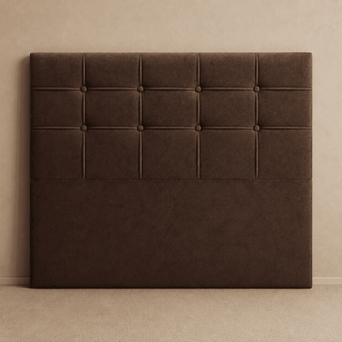 Cabeceira Casal King Cama Box Estofada Virginia 195 cm Veludo