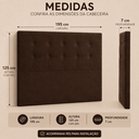 Ver imagem 3 de Cabeceira Casal King Cama Box Estofada Virginia 195 cm Veludo
